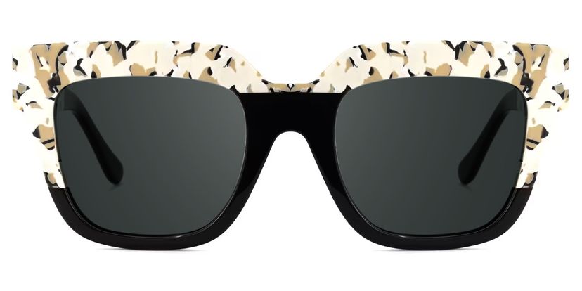 Carolann Square Black Glasses