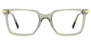 Goveo Rectangle Green Glasses0