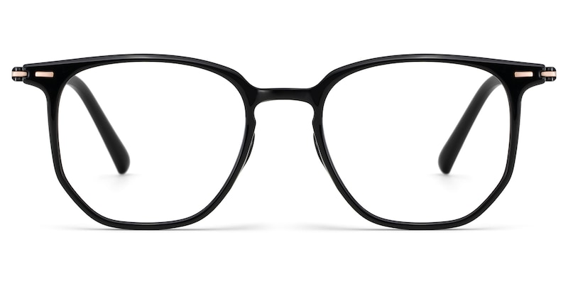 Isla Geometric Black Glasses good-img