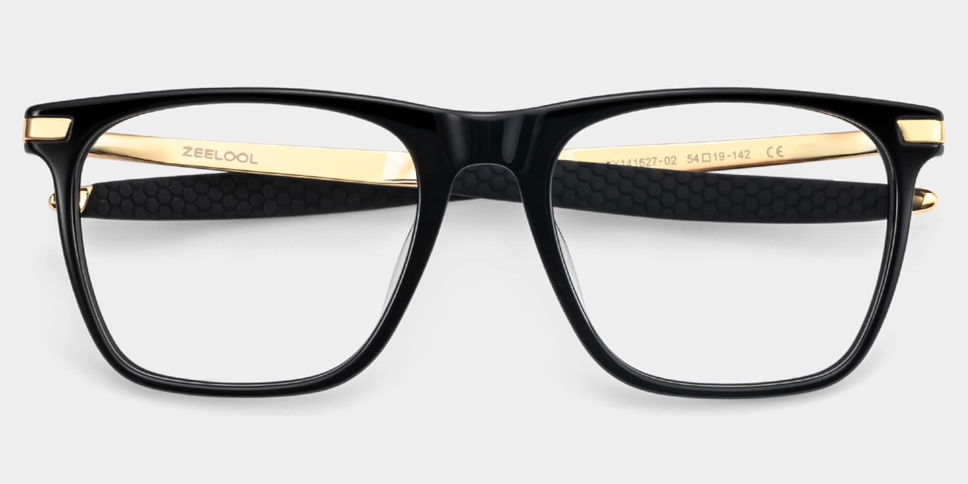 Stable Black Frame Glasses with Rectangle Frame Online | ZEELOOL5