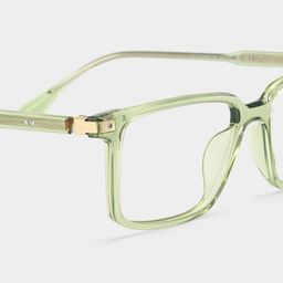 Cyrus Green Rectangle Glasses5