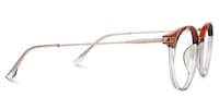 Elnora Round Gray Glasses2