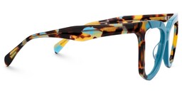 Busby Butterfly Peacock-Blue Glasses2