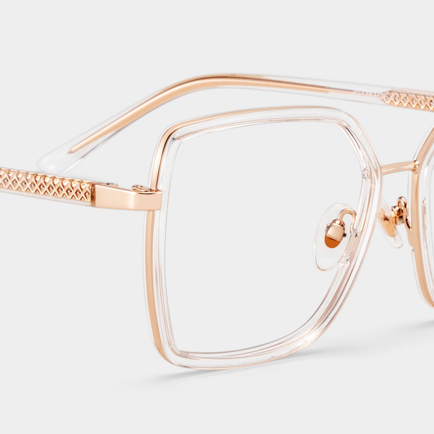 Clear Square Frame Glasses - Jill on Sale | Zeelool4