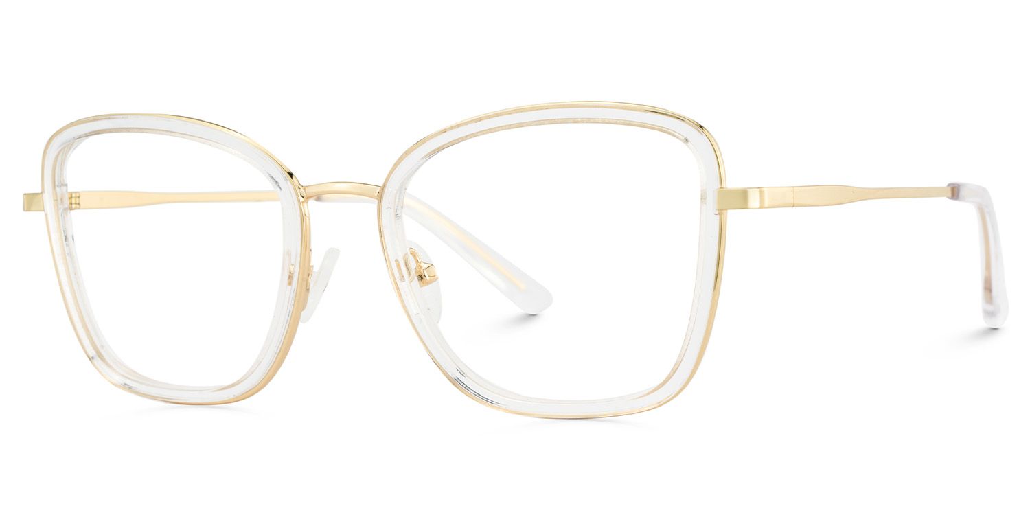 Full Frame Eyeglasses With Metal Rims