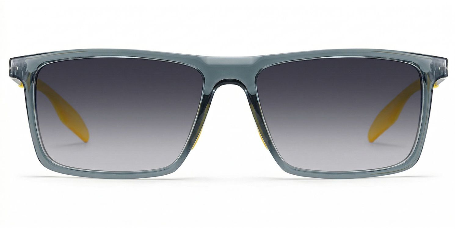 フリュー ゲルホーン　Soleil Active Blue Yellow Rectangle Polarized Sunglasses for Driving