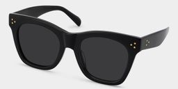 Gordon Rectangle Black Glasses2