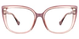 Fenn Cateye Pink Glasses0