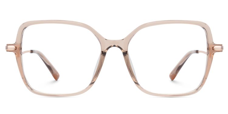 Rendon Square Beige Glasses