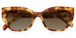Zia Tortoise Cat eye Sunglasses1