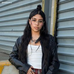 Kayla Geometric Silver Glasses5