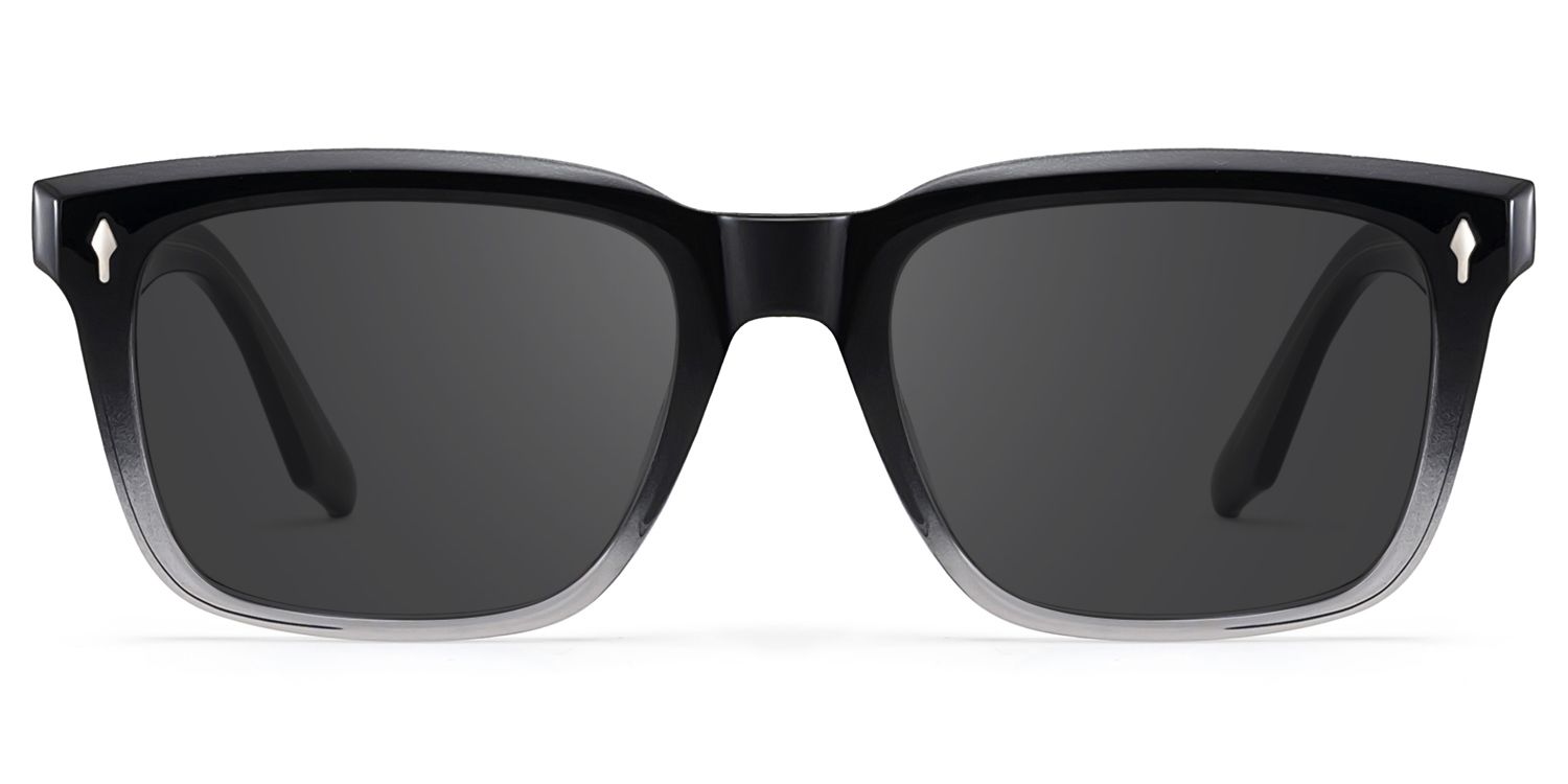 Fletcher Black Frame Glasses with Rectangle Frame Online | ZEELOOL