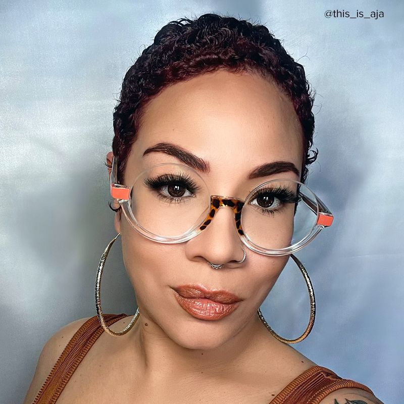 Cheril Round Crystal-Tortoise Glasses4