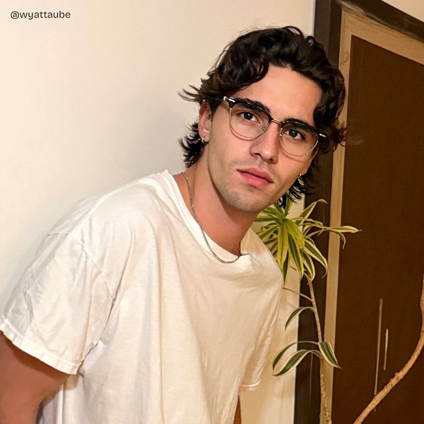 Capri Black Browline Glasses