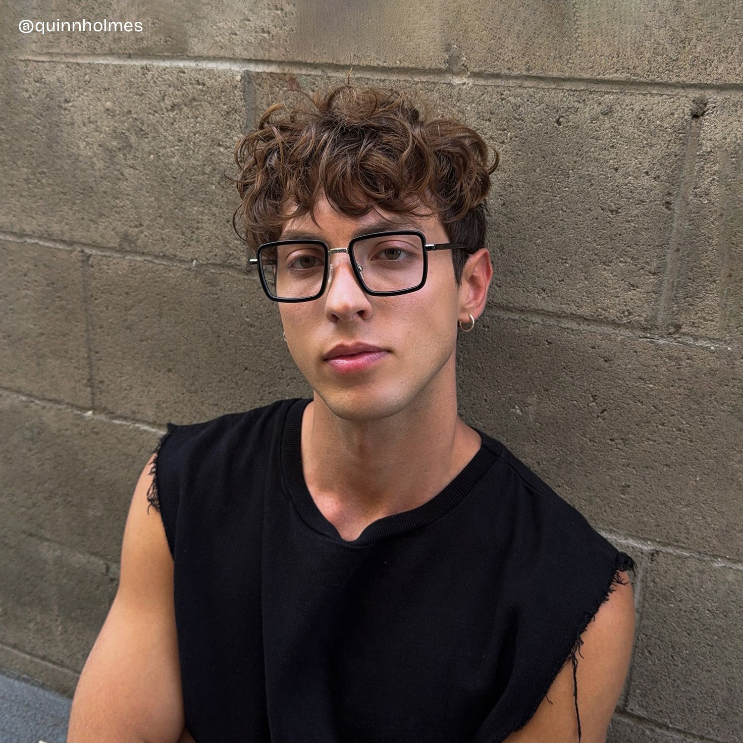 Hunter square black glasses for men Online | ZEELOOL7