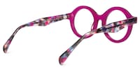 Henson Round Purple Glasses3