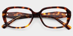 Rowan Tortoise Rectangle Glasses3