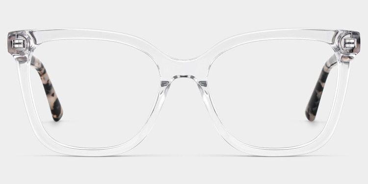 Sage Rectangle Crystal Glasses