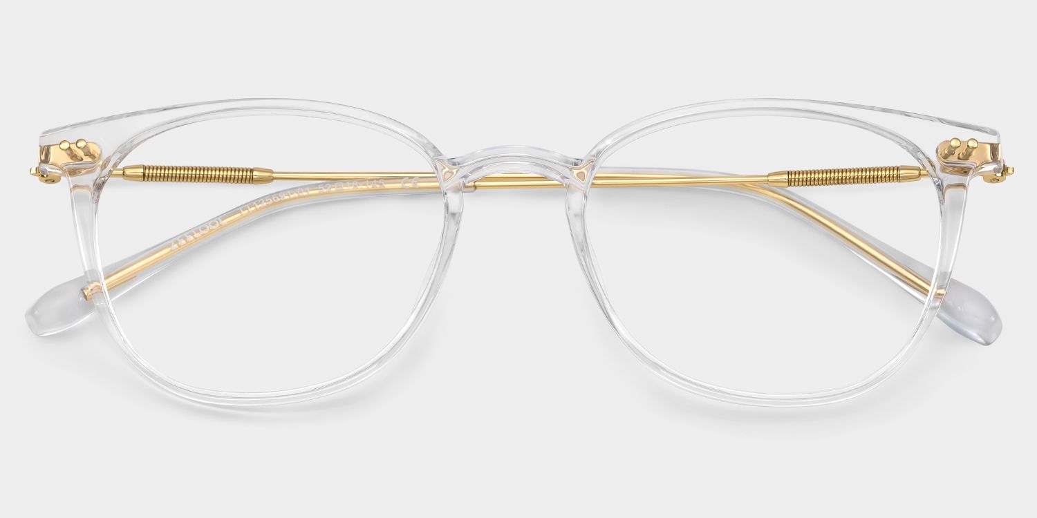 Vilanova Round Clear Glasses | Zeelool Glasses