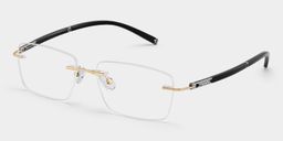 Adeline Rectangle Gold Glasses3