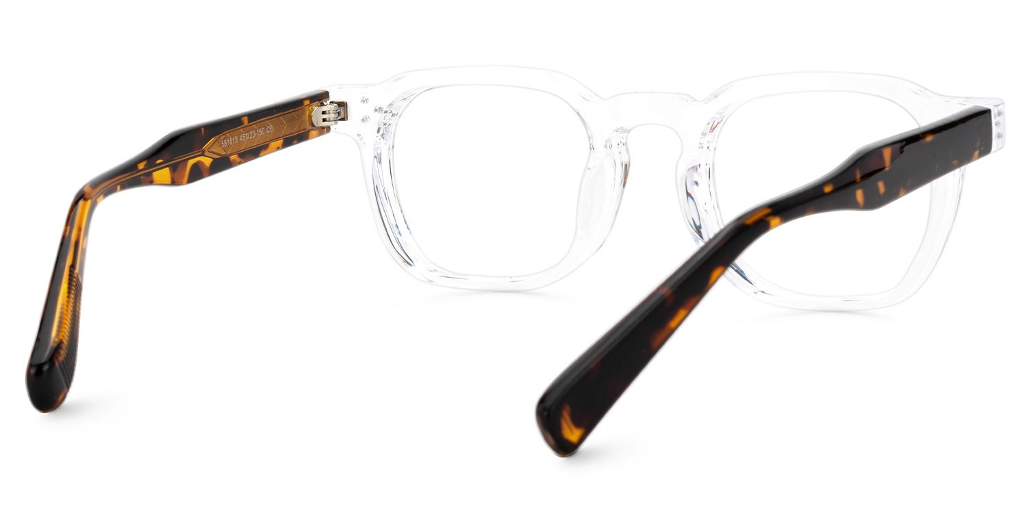 Moaya Eyeglasses in Square Clear Frame | Zeelool3