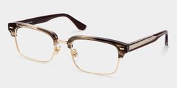 Eden Brown Rectangle Glasses2