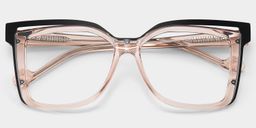 Twolla Square Beige Glasses2