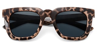 Clea Rectangle Tortoise Sunglasses1