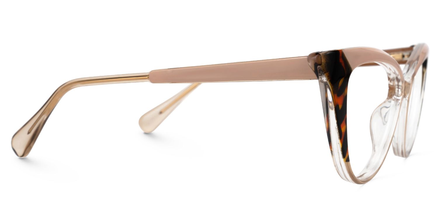 Sawida Cateye Two-Tone Glasses2