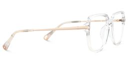 Vega Square Clear Glasses2