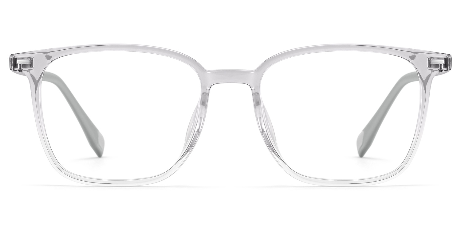 Charles Grey Square Frame Glasses for Women and Men | ZEELOOL