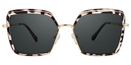 Cordaro Square Clear Tortoise Shell Glasses0