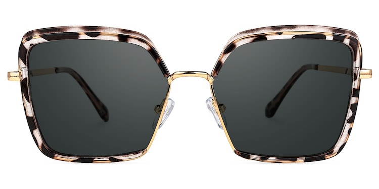 Cordaro Square Clear Tortoise Shell Glasses