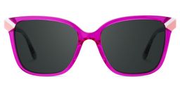 Nolan Square Neon Pink Glasses1