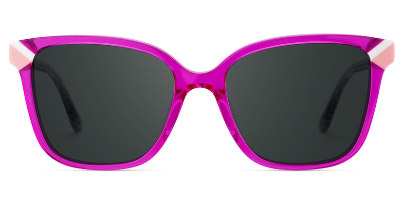 Nolan Square Neon Pink Glasses