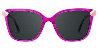 Nolan Square Neon Pink Glasses1