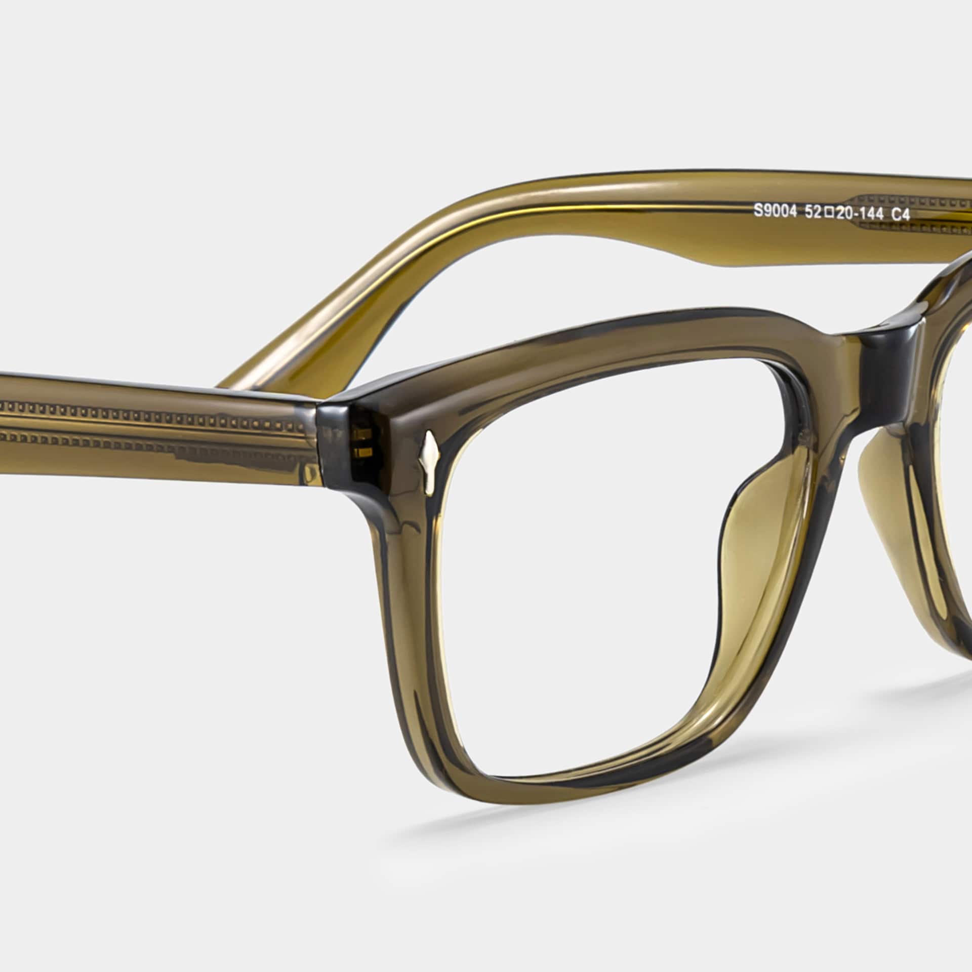 Fletcher Brown Frame Glasses with Rectangle Frame Online | ZEELOOL5