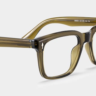 Fletcher Rectangle Brown Glasses5