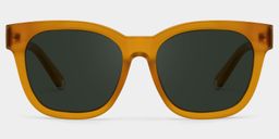 Azul Square Beige Polarized Sunglasses1