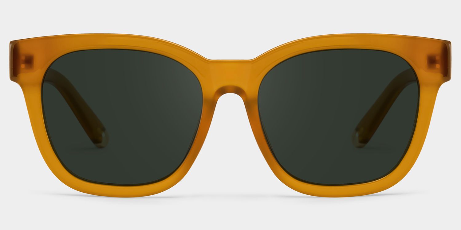 Azul Square Beige Frame Sunglasses Online Sale | ZEELOOL1