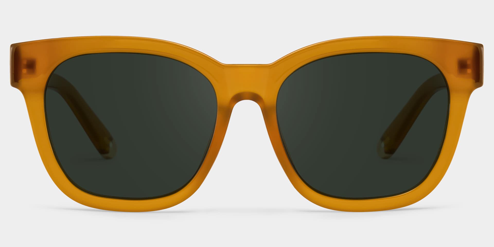 Azul champagne Frame Polarized Sunglasses with square Style Online | ZEELOOL1