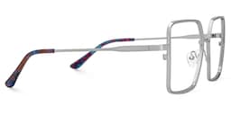 Toure Square Silver Diamond Cut Glasses2