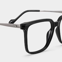 Zeyna Square Black Glasses5