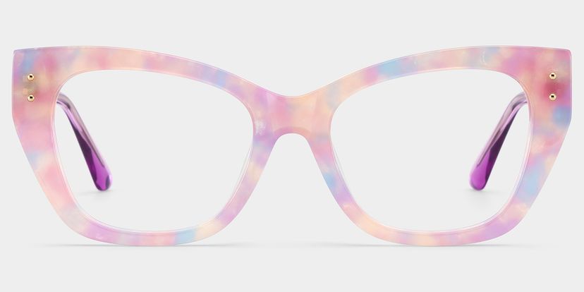 Skylar Butterfly Purple Glasses