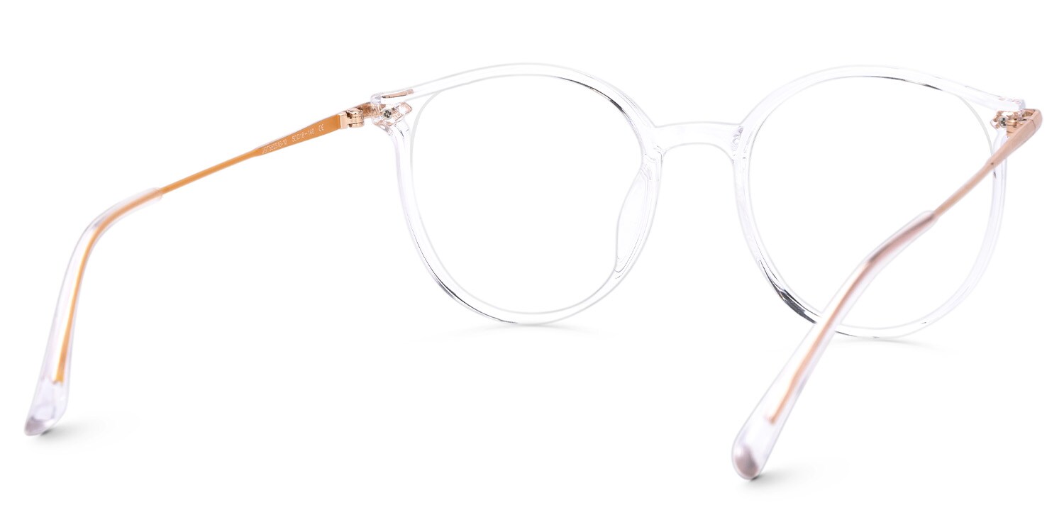 Caylan Crystal Eyeglasses with Round Design3