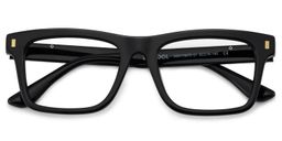 Sammi Square Black Glasses2