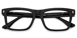 Sammi Square Black Glasses2