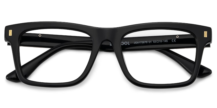 Sammi Square Black Glasses