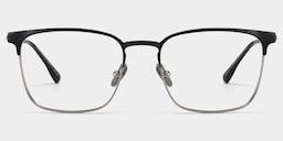 Cole Browline Black Glasses3