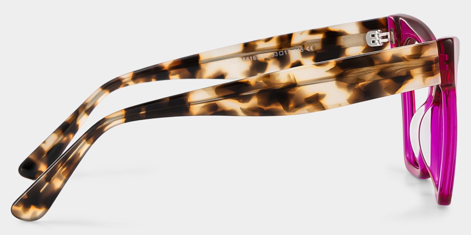 Senica Cat eye Purple Glasses — Modern Acetate Frames | ZEELOOL4